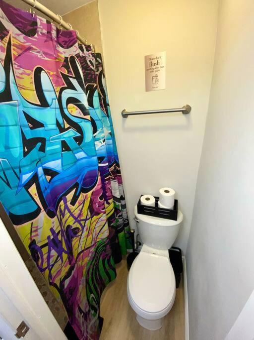 Cozy & Colorful Miami Art Canvas W/Hottub & Murals Εξωτερικό φωτογραφία